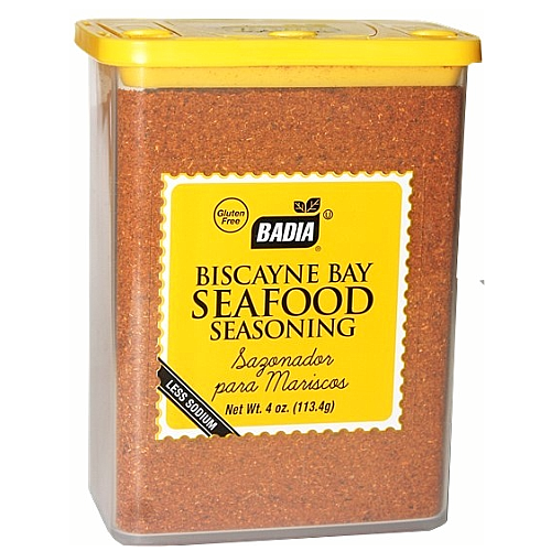 2 X Badia Biscayne Bay Seafood Seasoning 4 Oz Sazonador Para Mariscos