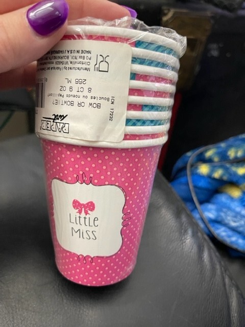 Bow or Bowtie 9oz Cups 8pk for sale online | eBay