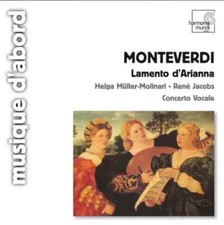 Monteverdi : Lamento d'Arianna, etc. (2007) (CD) New and Sealed