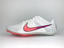 Nike Zoom Victory 3 Track Running Distance Spikes White 835997-100 Men's 5