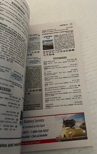AAA South Florida ~ New Tour Book ~ Nov 2020 Travel Book Guide ~ Newest Edition - Imagen 16 de 23