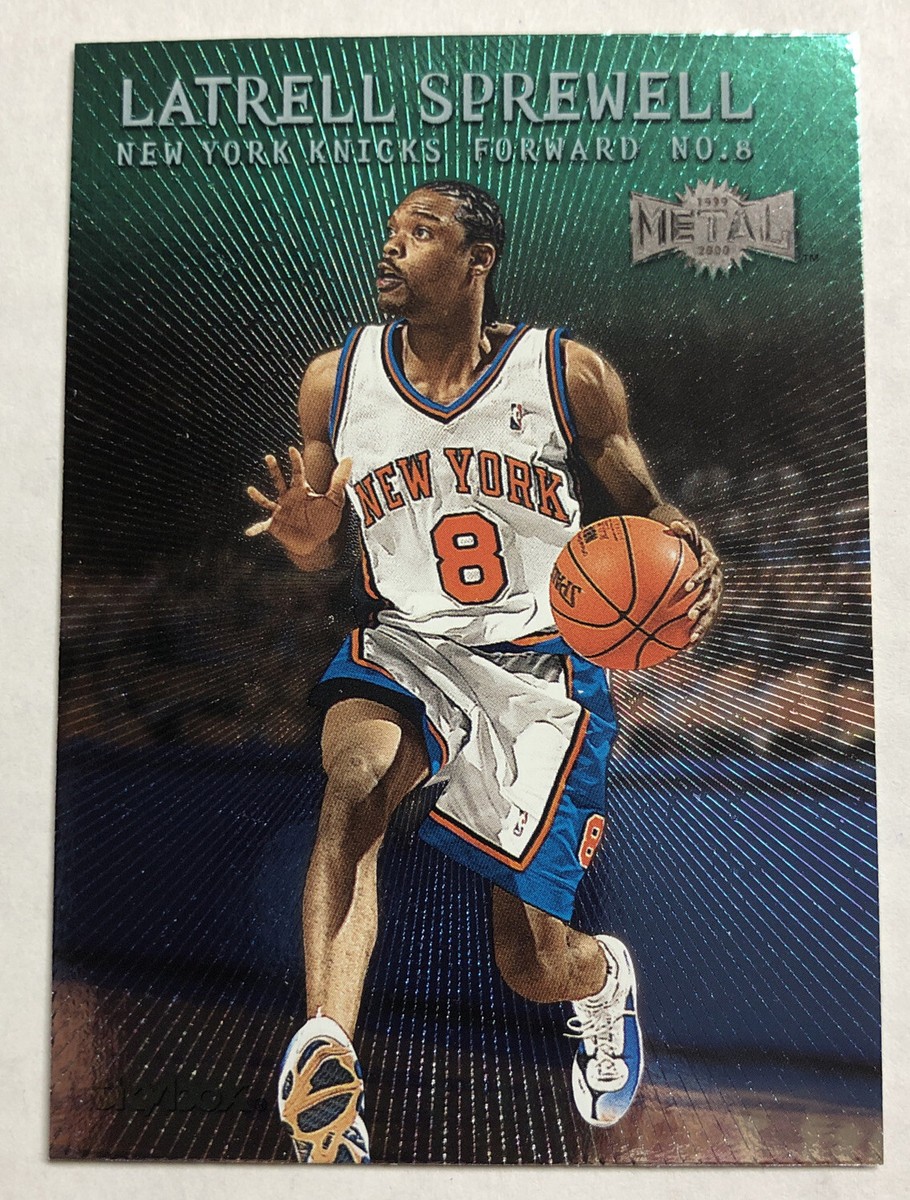 1999-00 Skybox Metal Latrell Sprewell Basketball Card #116 New