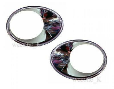 CHROME HEADLIGHT COVER V.2 Fit NISSAN JUKE 2013 - 2015 Before Change a Facelift
