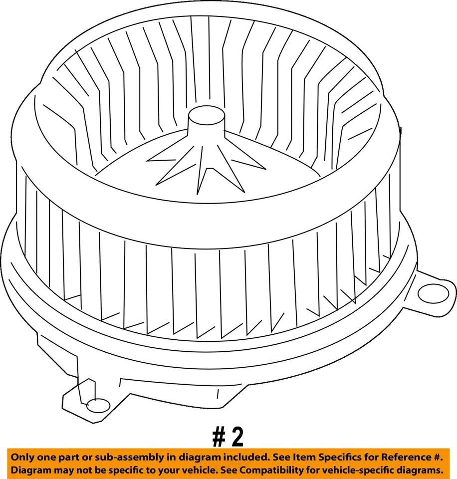 Motor soplador de climatización delantero usado se adapta a: Land Rover Range Rover 2016 delantero deportivo Foto 4 de 4