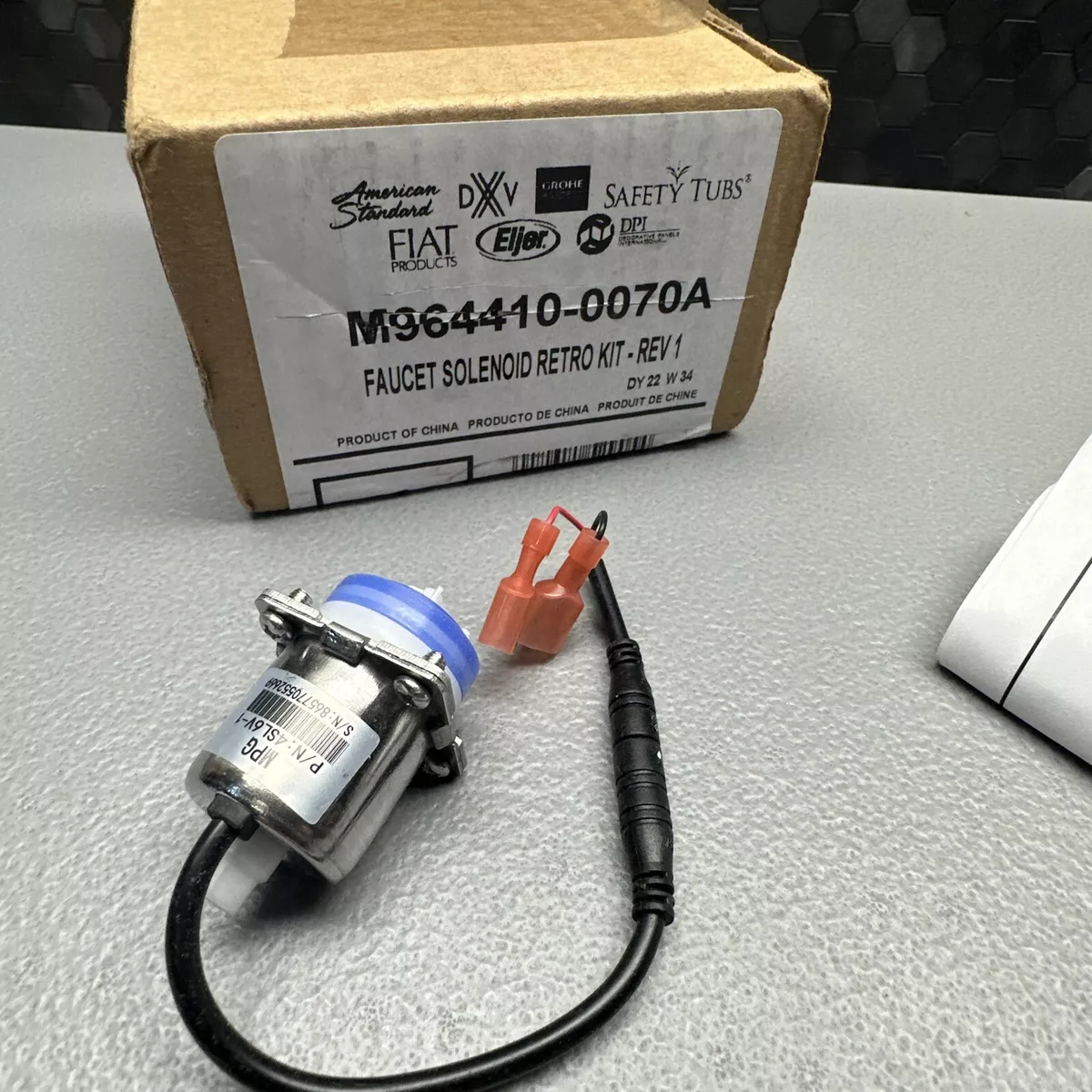 AMERICAN STANDARD M964410-0070A FAUCET SOLENOID | eBay