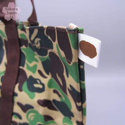 BAPE A Bathing Ape Tote Bag ABC Camo 2010 Winter Japanese Magazine