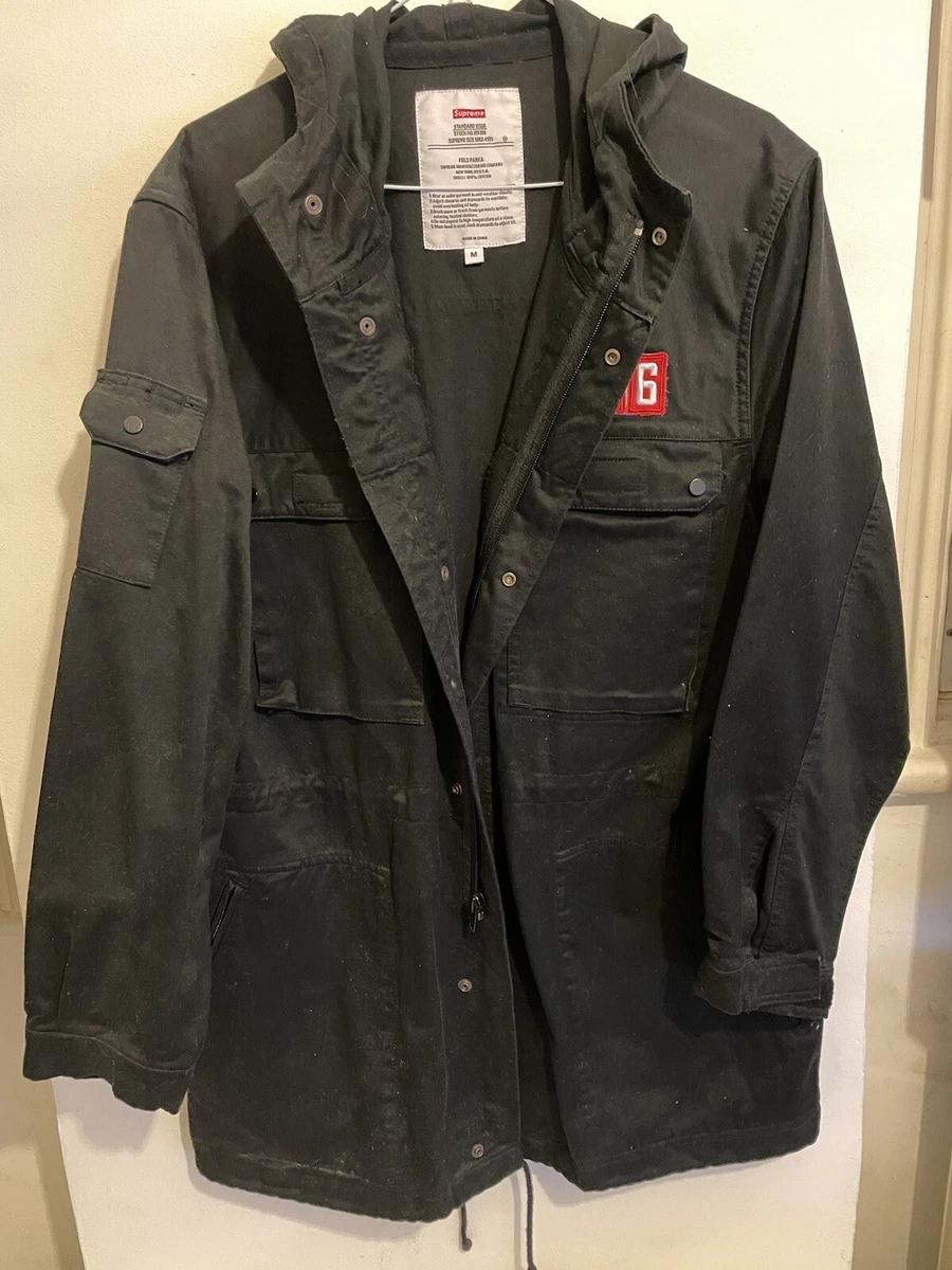 Supreme field parka clearance black