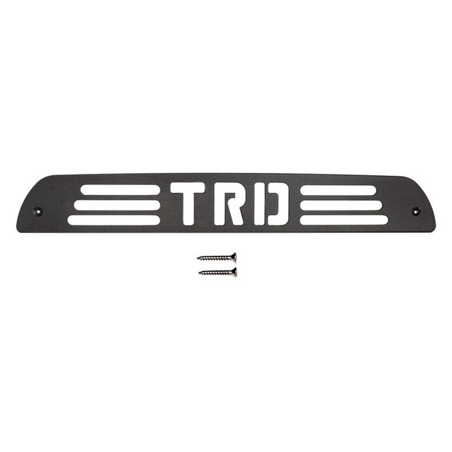 AMI 76003K - TRD Style Black Powder Coated Billet 3rd Brake Light Cover