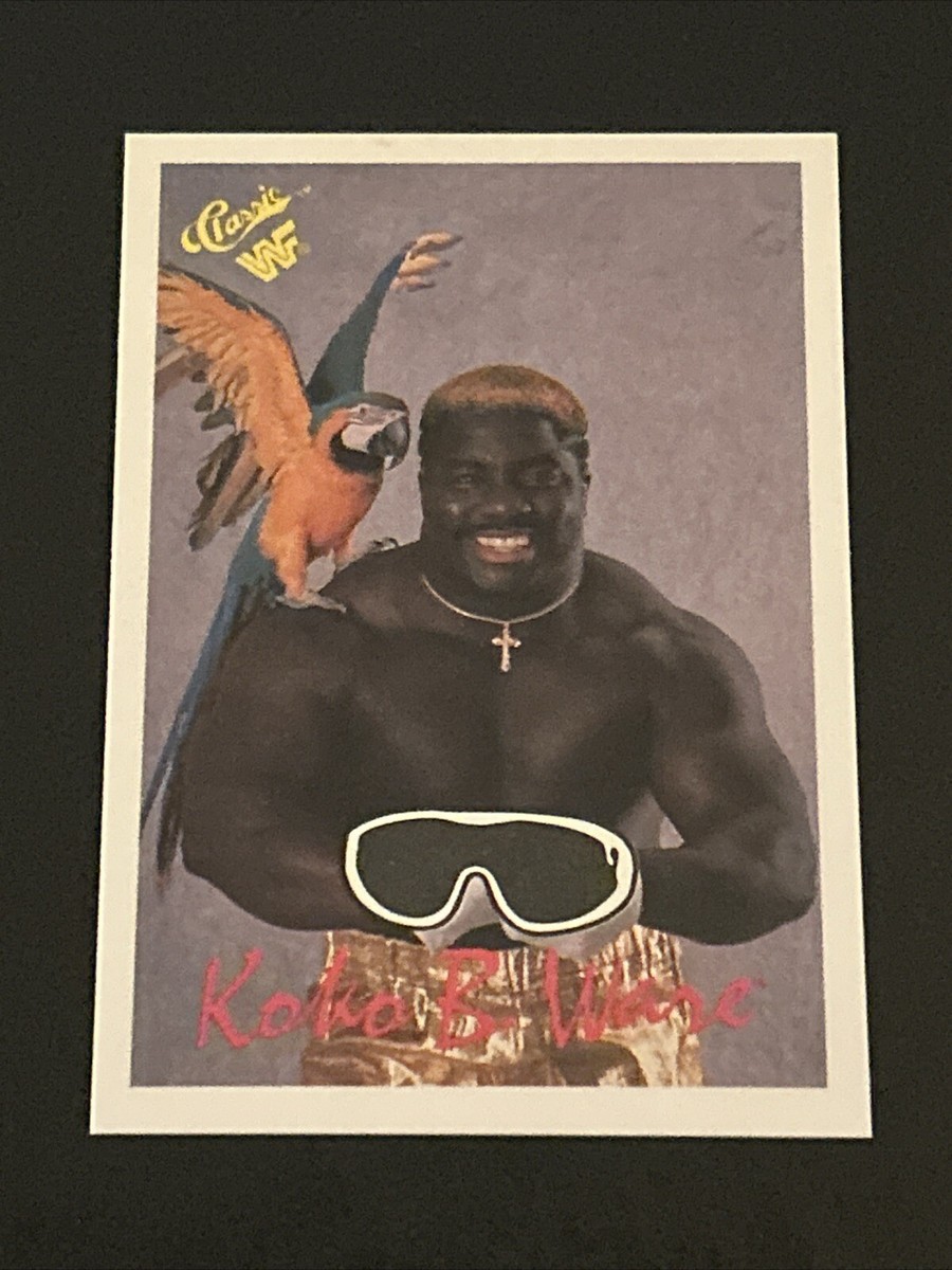 koko.bページ 1990 Classic WWF Superstarz #119 Koko B. Ware | eBay