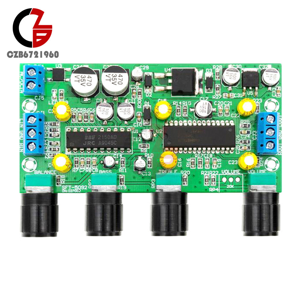 BBE2150+UPC1892T Preamplifier Board Tone Mixer Board Home Audio Amplifier DIY eBay