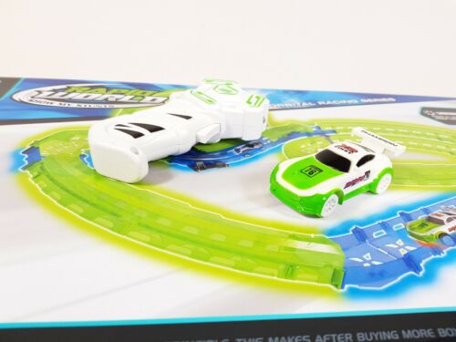 Kids Radio Control F1 Mario Slot Car Racing Track Set Battery Power Train Track - Picture 1 of 7