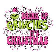 Direct To Film Transfer, Ready to Press, Iron on Transfer, DTF, Grinch