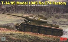 1/35 Rye Field Models T-34/85 Mod.1944 No.174 Factory #5040