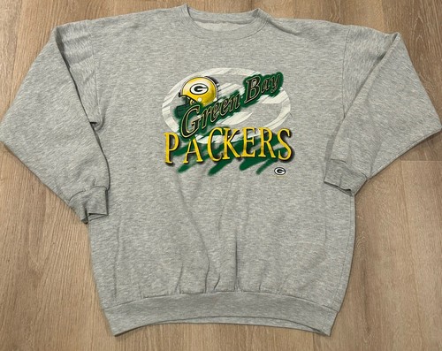Vintage Green Bay Packers Sweatshirt 1998 NFL Football 90s Favre NFC S