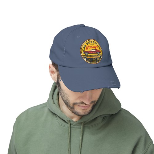 Gas Station Distressed Cap Hat Vintage Classic Car Pin Up 100% Cotton - Picture 38 of 48