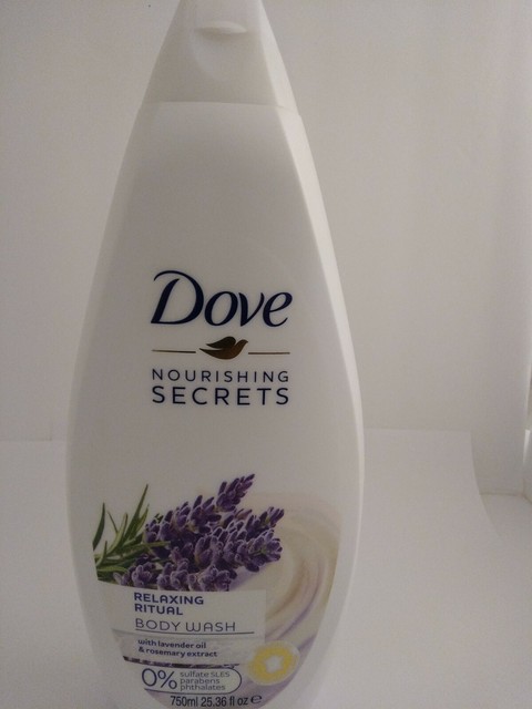 dove body wash lavender