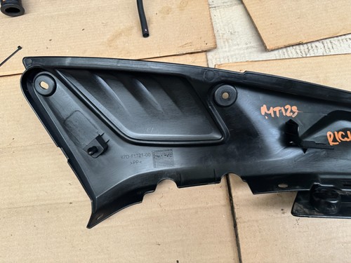 YAMAHA MT 125 MTN 125 A 2022 2021 2023 RIGHT SIDE COWL COVER FAIRING BLACK REAR - Picture 10 of 12