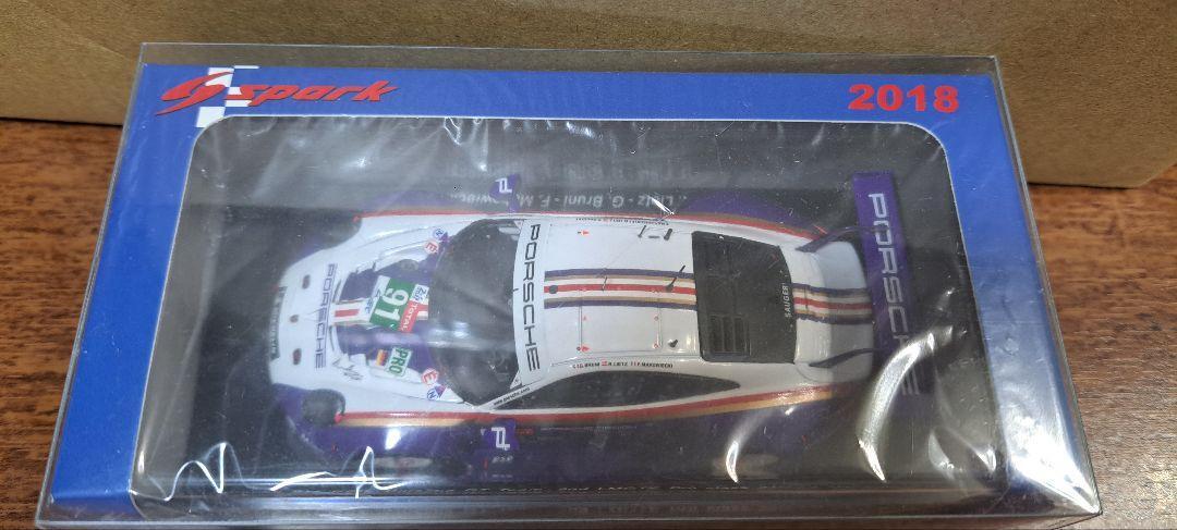 ミニカー Spark Porsche 911 2018 24h Le Mans 91 SPARK 1/43