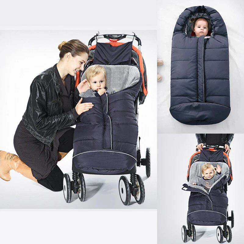 Weather Proof Baby Stroller Sleeping Bag Warm Flannel Toddler