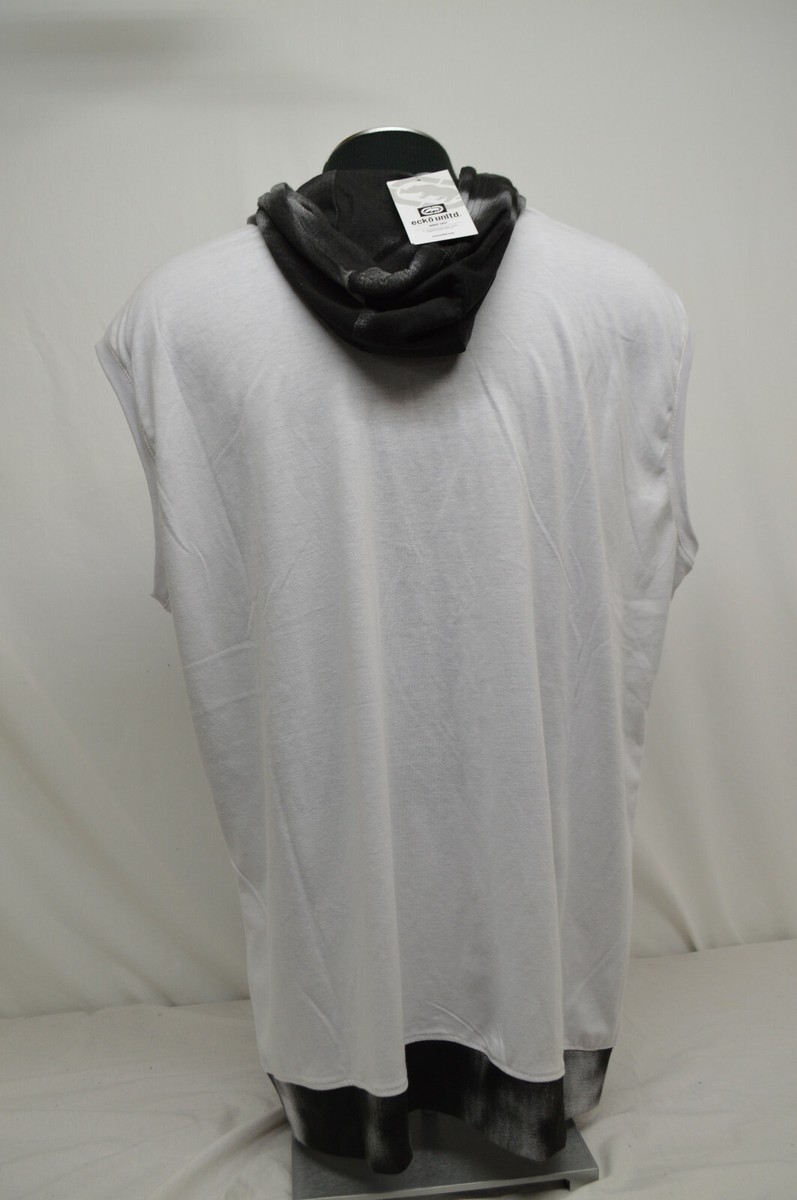 NEW Ecko Unlimited Men's Short Sleeve Urban Pattern Hoodie EO12