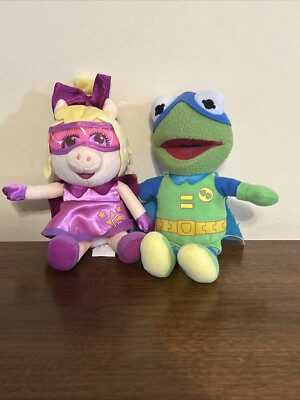 New Disney Junior Muppet Babies Set Of Plush Toys Kermit - Main Image