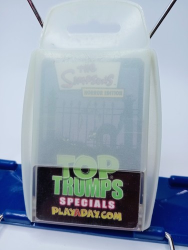 Top Trumps The Simpsons Horror Edition Glow in the Dark Case Specials 2003 FOX - Picture 9 of 11