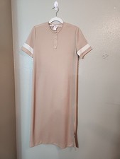 Jerell vintage camel-colored dress, size S/M
