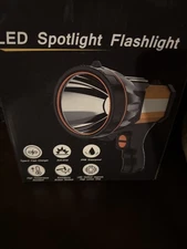 LED Spotlight Flashlight