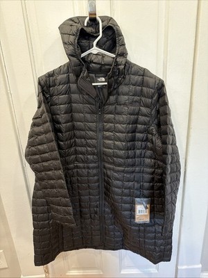 The North Face Thermoball ECO Parka Long Insulated Black Jacket SZ 2X NWT