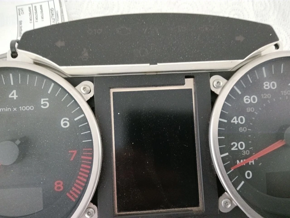 Приборная панель спидометра без адаптивного круиза MPH 2007 2008 Audi Q7 - Изображение 4 из 4