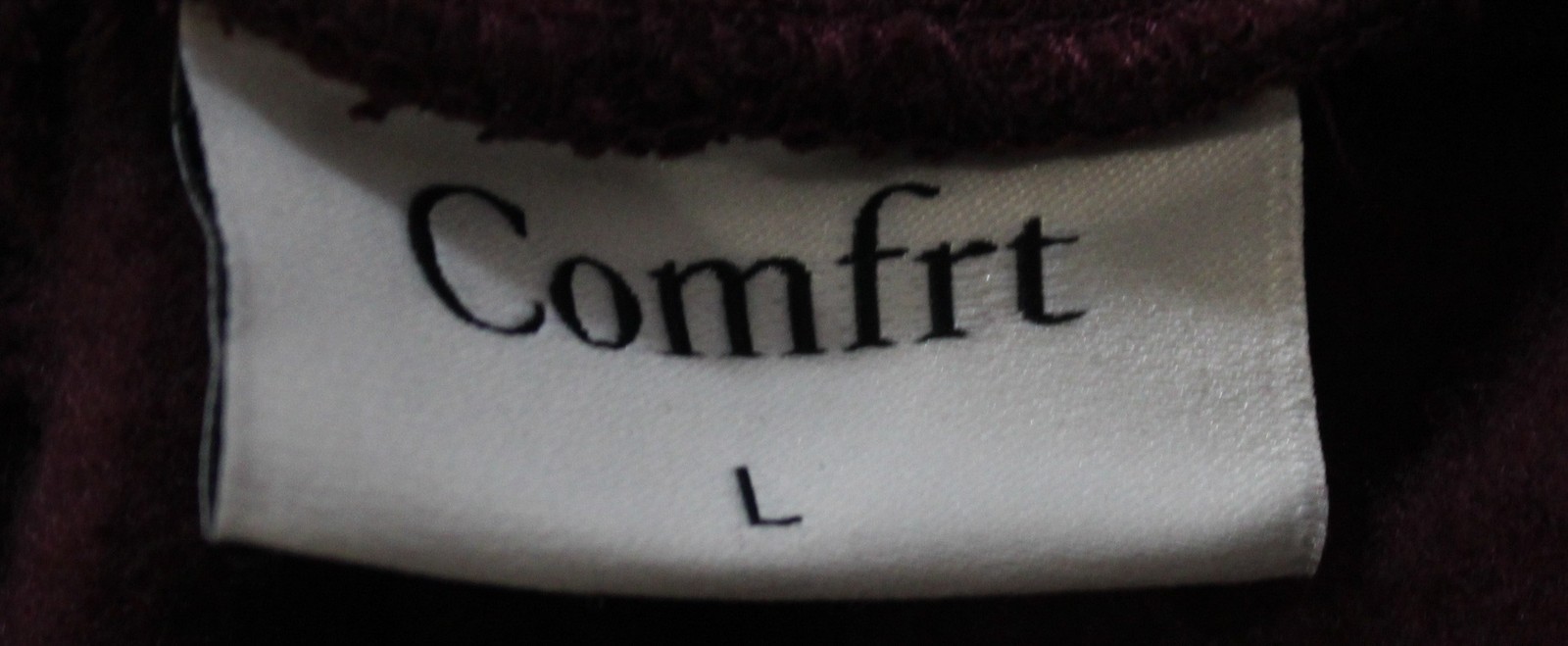 Comfrt Unisex Adult's Affirmation Straight Leg Sweatpants EJ3 Maroon Large NWT