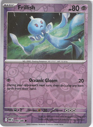 Frillish 044/086 White Flare Reverse Holo Common