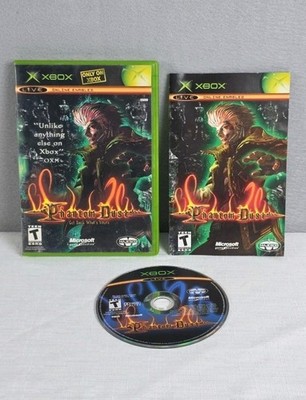 Phantom Dust Microsoft Xbox 2005 CIB Complete w/ manual Tested Working