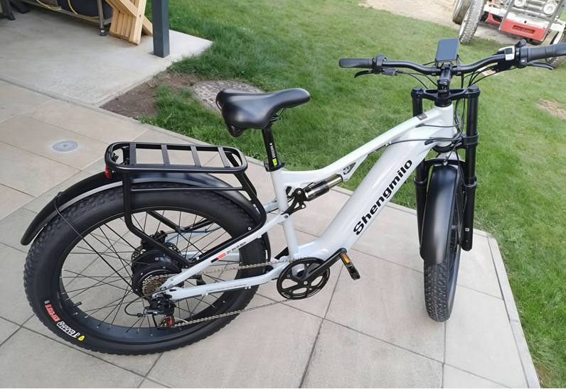 26"" Electric Bike Dual Motor Fat Tyre E-Bike 48V 17.5Ah Off-Road MTB NEW
