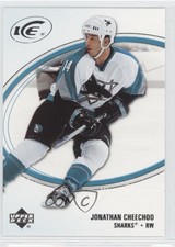 2005-06 Upper Deck Ice Jonathan Cheechoo #81 0i8