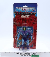 Skeletor 8-Back He-Man Masters of the Universe MOTU 1982 Mattel NEW MOC
