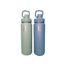 Takeya Actives 24oz Insulated Water Bottles - Stainless Steel - Blue and Teal