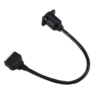 D Typ RJ45 8p8c Frauenpanel für CAT5/6/7 RJ45 Ethernet -zum Federanschlussk9959