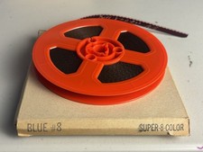 Risque Super 8mm Film Movie Reel Blue 8