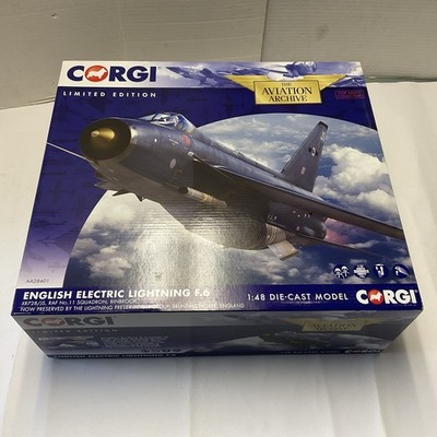Corgi 1:48 Aviation English Electric Lightning 11 Sqn Binbrook aa28401 Model Jet