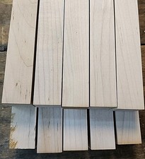 Maple Turning Blanks /Glue Up Squares 1 1/4" x 1 1/4" x 24" Hardwood