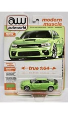 Auto World 1:64 2023 Dodge Charger R/T Scat Pack Green Sublime 