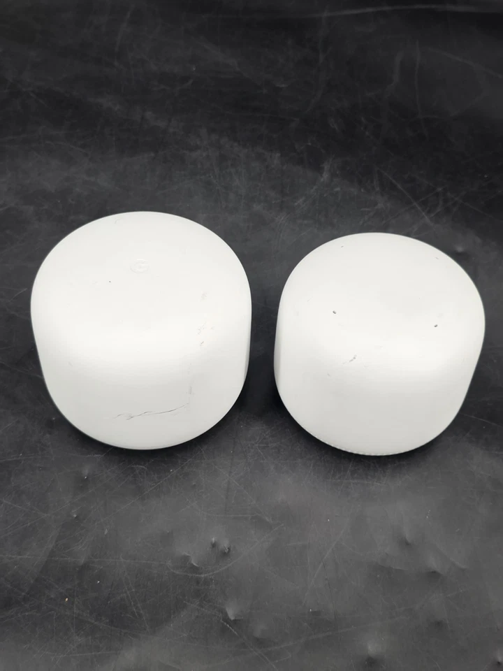 Lot Google Nest Wifi Router and 1 Access Point - Snow [Models H2D & H2E] - Image 2 of 4