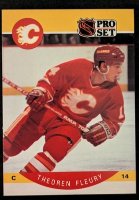 1990-91 Pro Set - Theoren Fleury #33