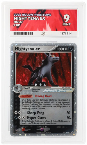 Mightyena ex graded ACE 9 for sale on eBay