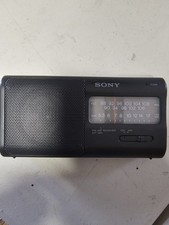 Sony ICF-380 Portable Radio AM FM 2 Band Vintage Receiver Tested Working