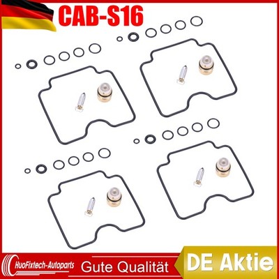 4X Vergaser Reparatur Satz CAB-S16 Für SUZUKI GSF 1200 S SA SZ Bandit GSX 750 F