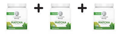 3 x Sunwarrior Organic Matcha Powder (300g) (122,21 EUR/kg)