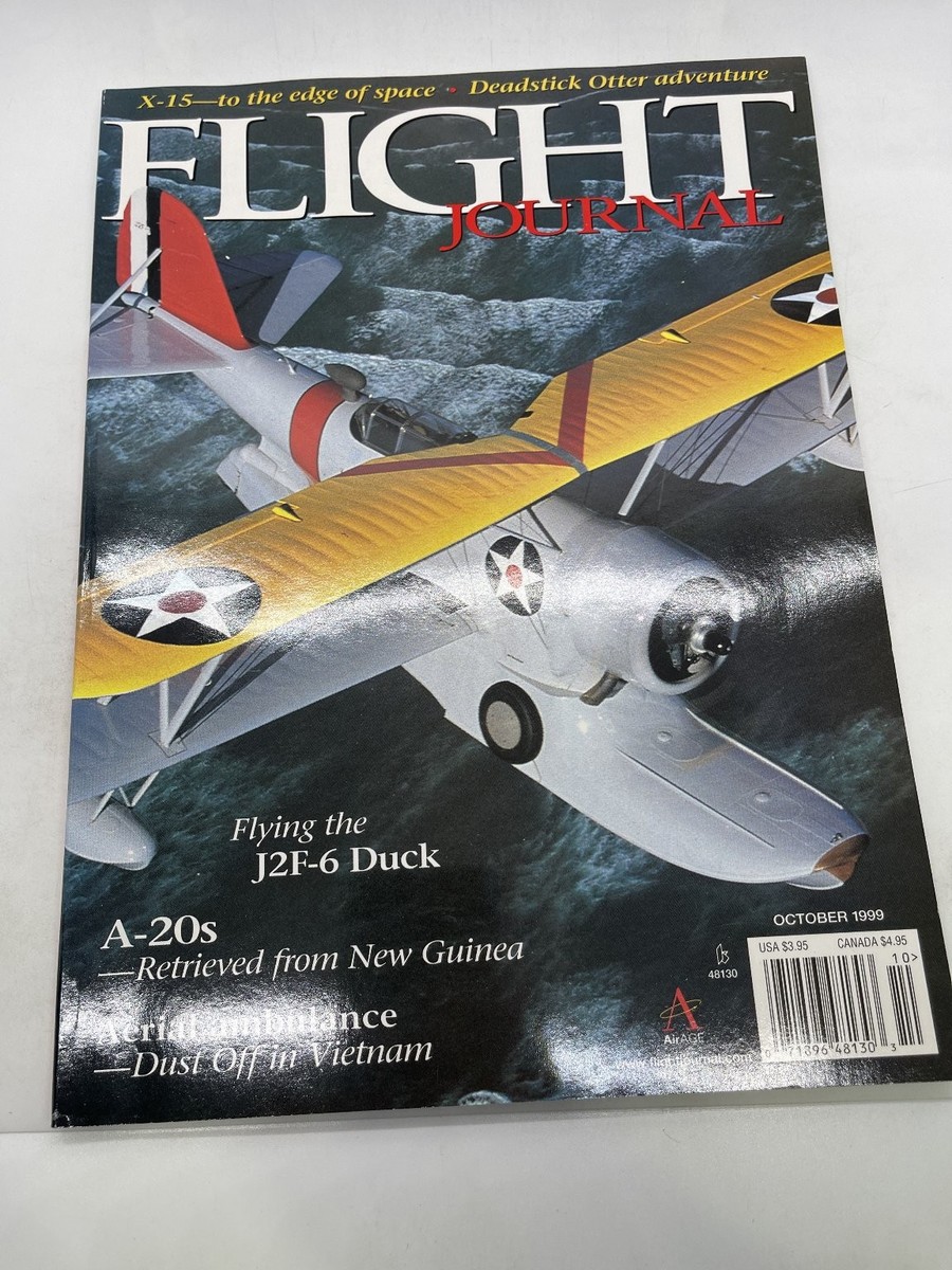 Flight Journal Magazine October 1999 J2F-6 Duck A-20s AirAge | eBay