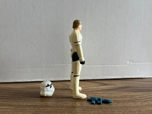 Vintage 1984 Star Wars last 17 Luke Skywalker Stormtrooper all 100% original - Picture 7 of 18